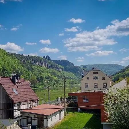 Elbaussicht - Krippen Apartment *