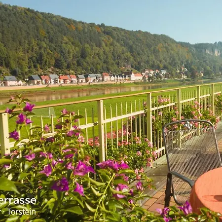 Elbaussicht - Krippen Apartman Bad Schandau