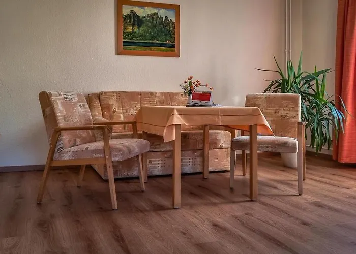 Elbaussicht - Krippen Apartment