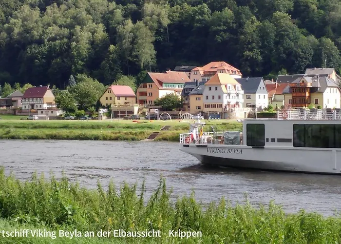 Elbaussicht - Krippen