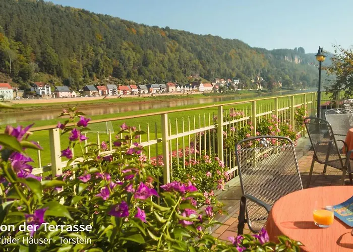 Elbaussicht - Krippen Apartment Bad Schandau